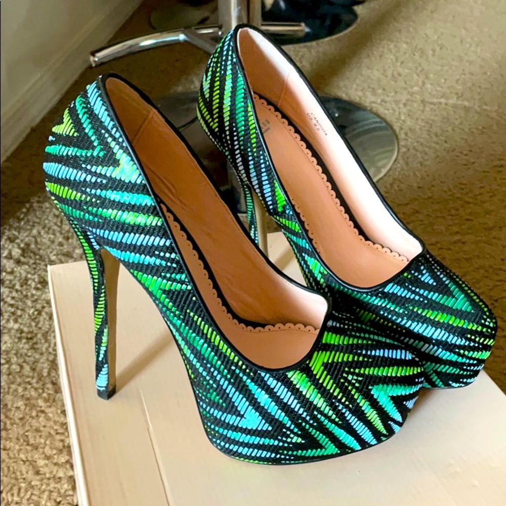Multi Color High Heels